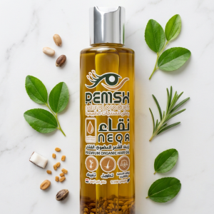 "نقاء" زيت الشعر العضوي الفاخر